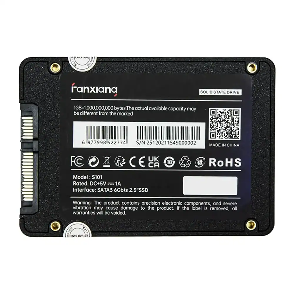 خرید SSD فانشیانگ S101 ظرفیت 128 گیگابایت